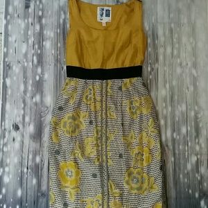 Edme & Esyllte Blooming Goldenrod Dress